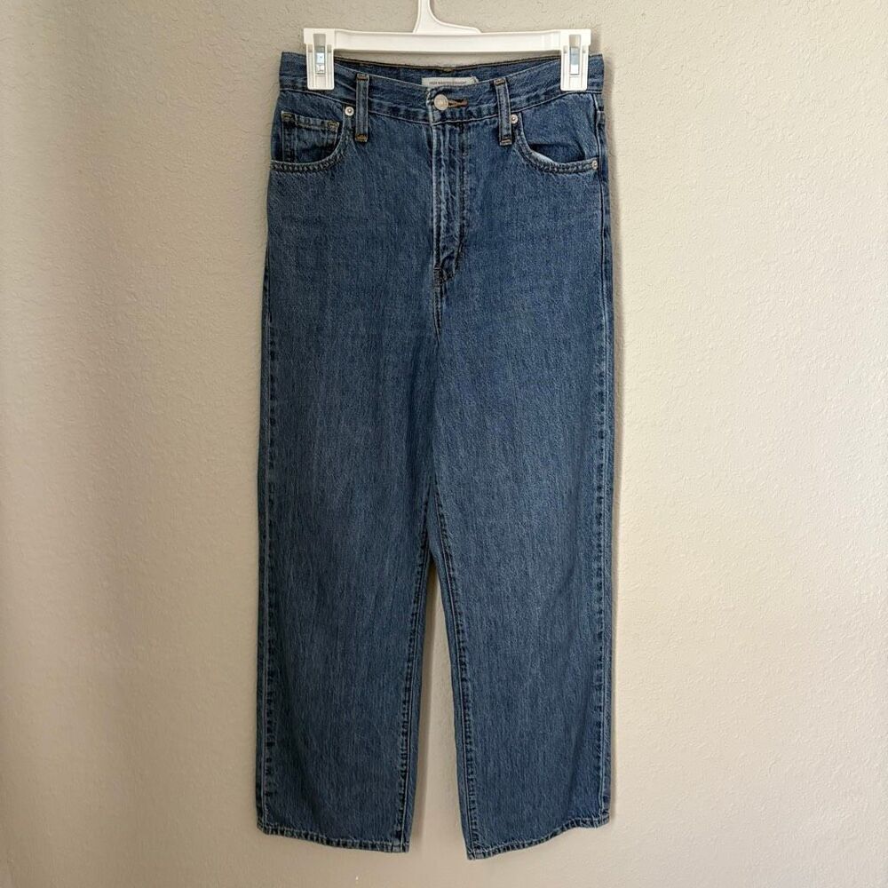 Levi’s High Waisted Straight Jeans Size 26 - Picture 5 of 8